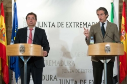 Fernández Vara señala que España tiene una deuda con Extremadura que se llama ferrocarril.