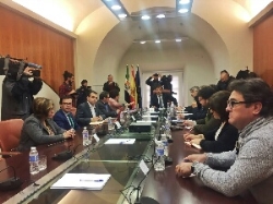 Las Diputaciones de Badajoz y Cáceres se adherirán al Pacto Social y Político por el Ferrocarril