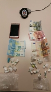 La Policía Local incauta 17 dosis de estupefacientes