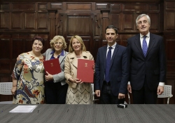 Madrid y las ciudades patrimonio de la Humanidad españolas, juntas en la promoción turística.