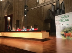 La consejera de Medio Ambiente y Rural, Políticas Agrarias y Territorio destaca el incremento de explotaciones de vacuno y ovino en la región.