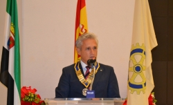 Cambio de presidente Rotary Club Cáceres