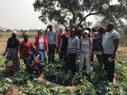 La consejera de Políticas Agrarias visita las regiones del norte de Namibia