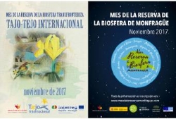 Mes dedicado a las Reservas de la Biosfera de la provincia de Cáceres: Monfragüe y Tajo Internacional.