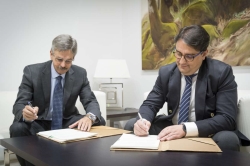 Navarro y Vergeles suscriben un convenio para impulsar la innovación en el sector de la construcción.