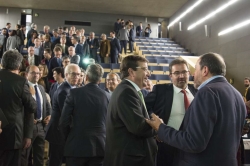 El presidente de la Junta de Extremadura pone el valor el gran trabajo realizado por SOFIEX es sus 30 años de vida.