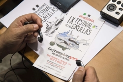 IX edición del Festival de las Grullas en Navalvillar de Pela.