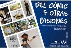 La exposición “Del cómic y otras pasiones” muestra la comunicación entre lenguajes artísticos