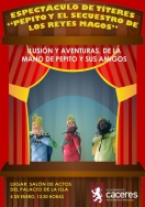 Espectáculo de Títeres “Pepito y el secuestro de los Reyes Magos”