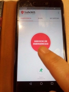 La aplicación móvil Alpify, un servicio de localización a través de GPS,disponible en el Centro de Urgencias y Emergencias 112.
