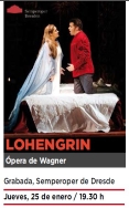 Lohengrin, en multicines Cáceres.