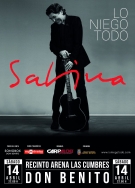 Joaquín Sabina ofrecerá un concierto en Don Benito el próximo 14 de abril.