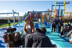 El Cuartillo estrena nuevo parque infantil adaptado.