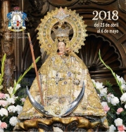 El ayuntamiento decora las calles para recibir a la patrona de la ciudad.