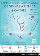 Campeonato de España Escolar de Gimnasia Rítmica.