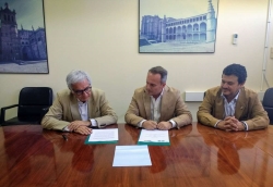 INTROMAC y el Colegio Oficial de Arquitectos de Extremadura firman un convenio para la cooperación en actividades técnicas, profesionales, divulgativa