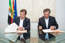 Fernández Vara ha destacado que “hay un antes y un después de los incendios en Sierra de Gata en 2015”.