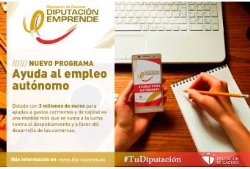 Se pone en marcha un nuevo programa de ayuda al empleo autónomo, Diputación Emprende.