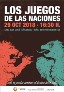 La Fundación Caja de Extremadura organiza el próximo lunes, 29 de octubre, la actividad 'Los Juegos de las Naciones'.