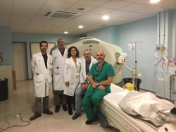 El Complejo Hospitalario Universitario de Cáceres realiza la primera trombectomía mecánica en un paciente con ictus.