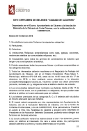 Abierto el plazo para participar en el XXVI Certamen de Belenes “Ciudad de Cáceres”