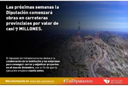 El mes de diciembre ha sido clave para cerrar y adjudicar proyectos de obras de carreteras en la provincia de Cáceres
