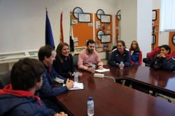 31 jóvenes chilenos que participan en el proyecto ‘Viajes culturales a España’, visitan Extremadura.
