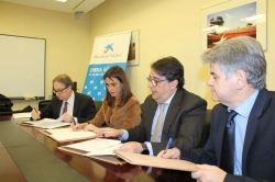 Junta y Fundación 'la Caixa' renuevan su compromiso con la atención psicosocial en cuidados paliativos.