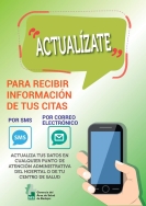 Los pacientes de Extremadura tendrán sus citas hospitalarias por sms y correo electrónico.