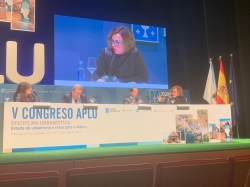 Extremadura da a conocer la LOTUS en el V Congreso Nacional de Urbanismo, en Santiago de Compostela