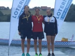 La piragüista Estefanía Fernández conquista seis medallas en el Campeonato de España.