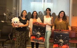 La secretaria general de Cultura, Miriam García, afirma que ‘La Fuga de la Diabla’ es un elemento dinamizador de Valverde de Leganés