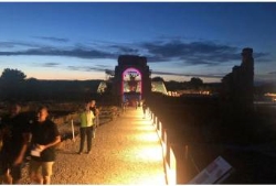 Recepcionada la obra de iluminación del yacimiento arqueológico de Cáparra.