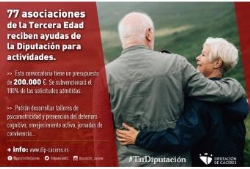 Concedidas las ayudas de la Diputación de Cáceres a asociaciones de la Tercera Edad de la provincia.