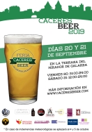 La VI Feria Internacional de Cerveza Artesanal "Cáceres Beer 2019" ya está en marcha