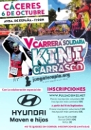 Cortes de tráfico debidos a la carrera Kini Carrasco del 6 de octubre de 2019