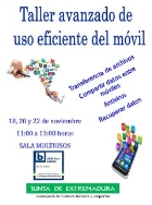 Taller avanzado de uso eficiente del móvil