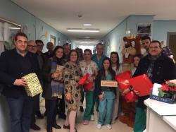 Rotary reparte ilusión en el Hospital San Pedro de Alcántara de Cáceres