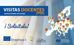 Se publica la convocatoria de Visitas Docentes ERASMUS+ para realizar estancias en universidades europeas