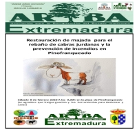 Actividad solidaria: Restauración de majada para el rebaño de cabras jurdanas y la prevención de incendios