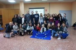 Jóvenes de 14 países participantes en el programa Cuerpo Europeo de Solidaridad se reúnen en Baños de Montemayor