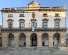 Lazo verde en apoyo al campo y a los agricultores extyremeños