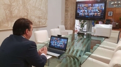 Fernández Vara apela a la unidad para hacer frente a la pandemia de coronavirus