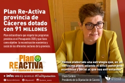 El Ayuntamiento de Cáceres se acogerá al plan Re-activa de la Diputación Provincial