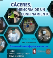 Cáceres, memoria de un confinamiento ya reúne 400 fotografías