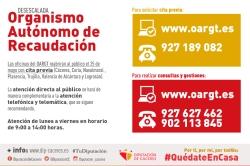 Ya se puede solicitar cita para las oficinas del OARGT que reabrirán al público el 25 de mayo