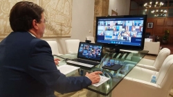 Fernández Vara afirma que habrá movilidad entre las provincias de Badajoz y Cáceres a partir del 15 de junio