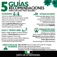 La Junta presenta 5 guías para transitar con seguridad hacia la nueva normalidad