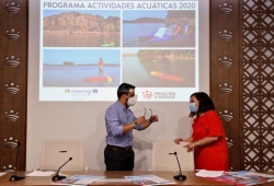 La Diputación presenta el Programa de Actividades de Turismo Acuático Verano 2020