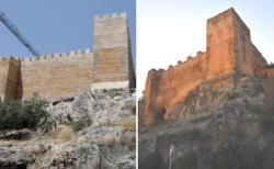 Expertos en Patrimonio defienden las nuevas almenas que luce la Torre de los Pozos